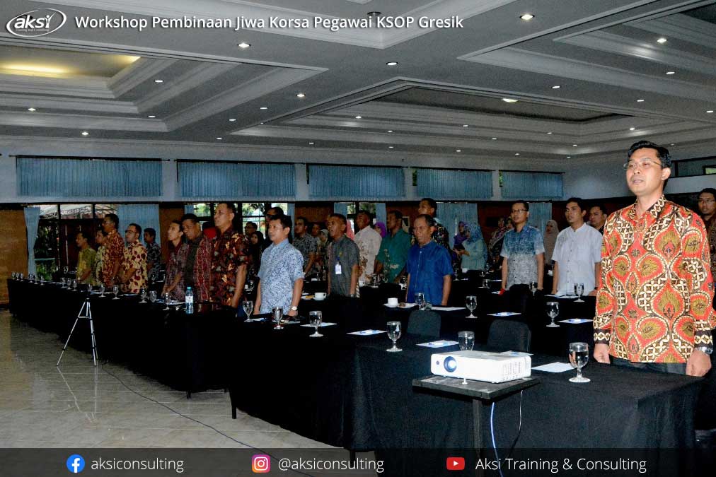 Workshop Pembinaan Jiwa Korsa Pegawai KSOP Gresik